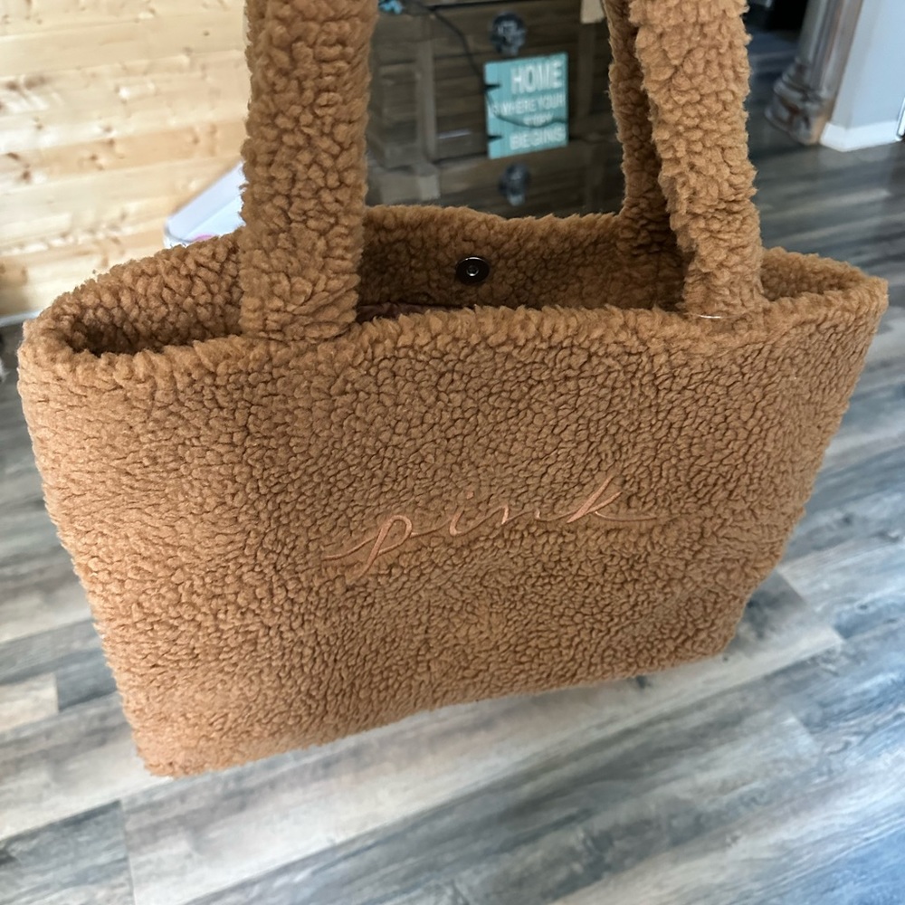 Pink Sherpa bag NWT